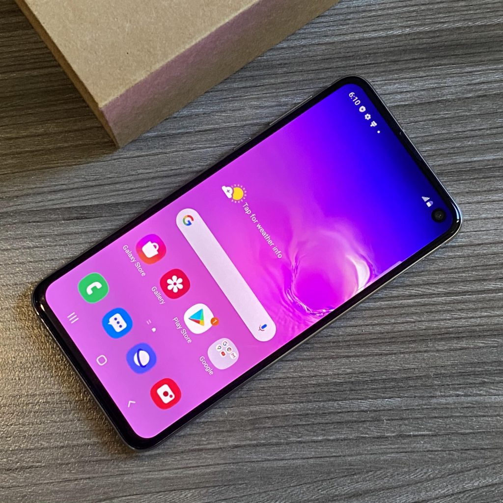 samsung galaxy s10e 128gb white